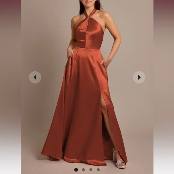 Db Studio | Dresses | Cinnamon Davids Bridal Luxe Charmeuse Halter Dress | Poshmark Db Studio | Dresses | Cinnamon Davids Bridal Luxe Charmeuse Halter Dress | Poshmark